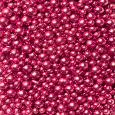 Metallic Pearls Sprinkles Pink 75g - glutenvrij